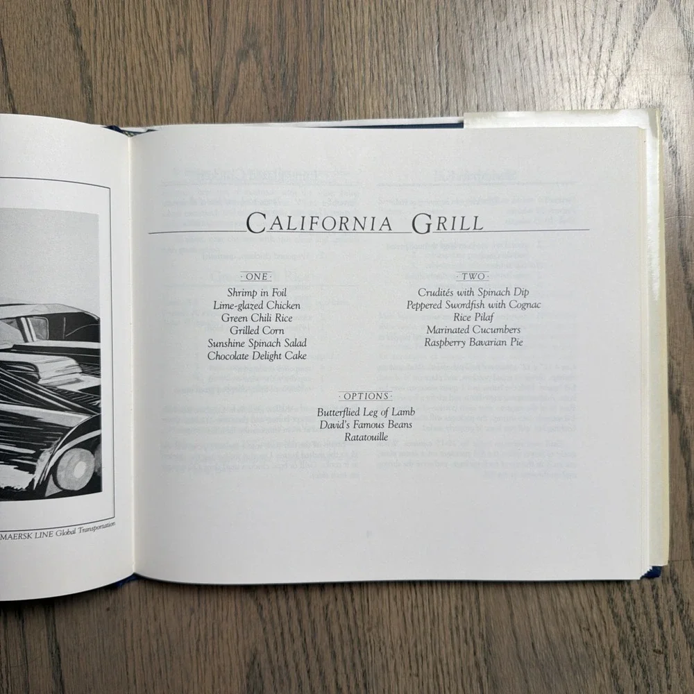 Hillsborough Entertains - the Concours‎ d'Elegance Cookbook Bay Area Recipes OOP